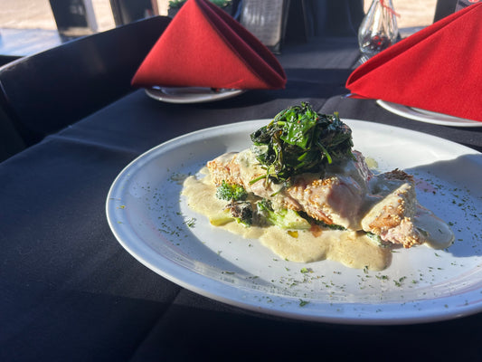 Ahi Tuna Florentine