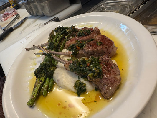 Lamb Chops with Chimichurri