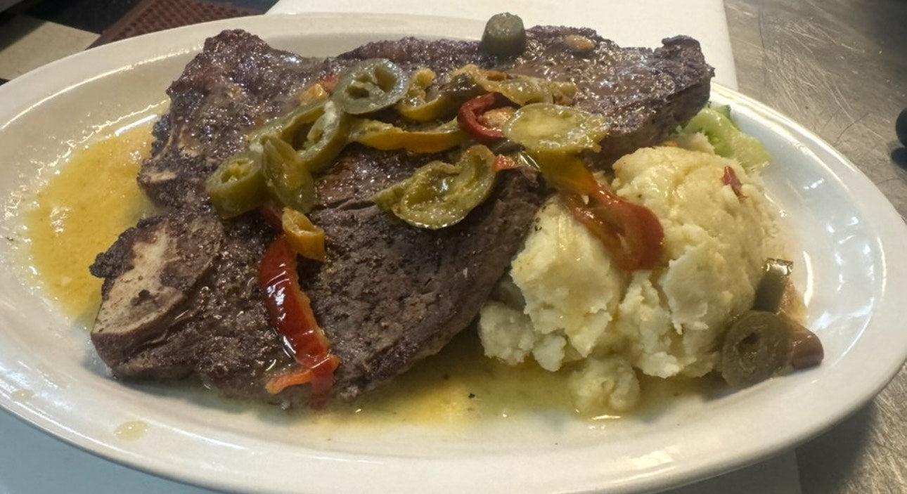 T-bone Steak Martini