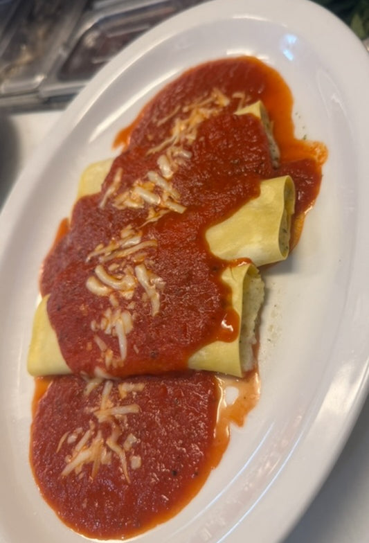 Ricotta Manicotti